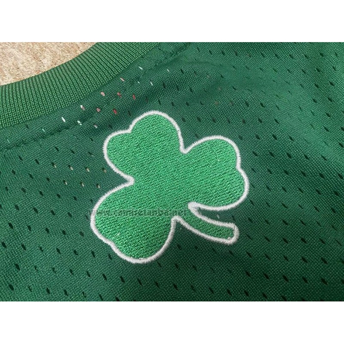Camiseta Boston Celtics Kevin Garnett #5 Mitchell & Ness 2012 Verde